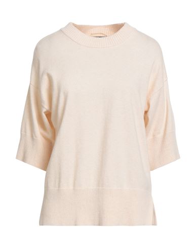 Alpha Studio Woman Sweater Beige Size 10 Wool, Viscose, Polyamide, Cashmere