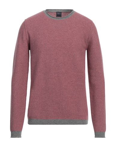 Fedeli Man Sweater Pink Size 40 Cashmere In Pink