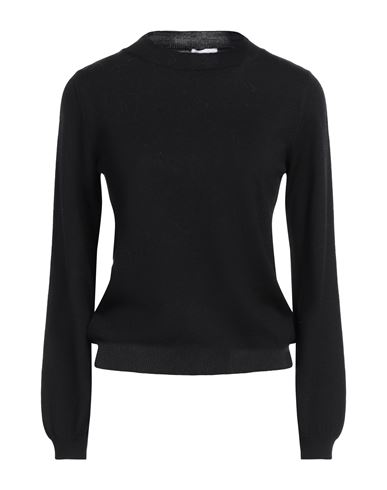 Scaglione Woman Sweater Black Size L Merino Wool