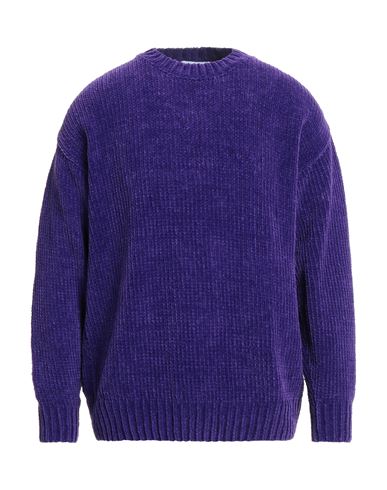 Bonsai Chenille Sweater In Purple