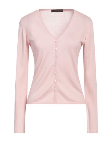 ALPHA MASSIMO REBECCHI ALPHA MASSIMO REBECCHI WOMAN CARDIGAN PINK SIZE 8 CASHMERE, SILK 