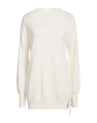 Twinset Woman Sweater Ivory Size L Cashmere