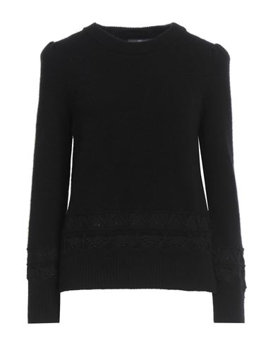High Use Woman Sweater Black Size M Nylon, Wool, Alpaca Wool, Virgin Wool, Acrylic
