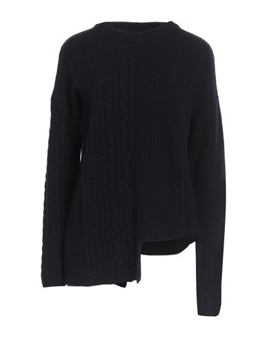High Use Woman Sweater Midnight Blue Size L Wool, Nylon