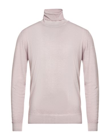 Barena Venezia Barena Man Turtleneck Lilac Size Xl Merino Wool