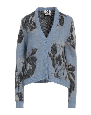 No Secrets Woman Cardigan Light Blue Size 10 Alpaca Wool, Polyamide, Acrylic, Wool, Viscose
