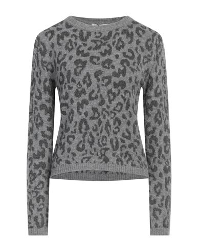 No Secrets Woman Sweater Grey Size 12 Acrylic, Polyamide, Viscose, Wool
