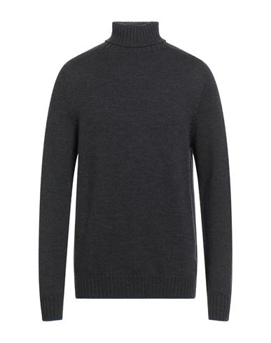 Dondup Man Turtleneck Charcoal Size 42 Wool