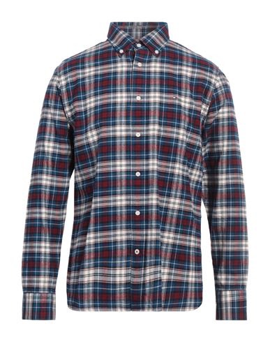 Tommy Hilfiger Man Shirt Blue Size L Cotton In Blue