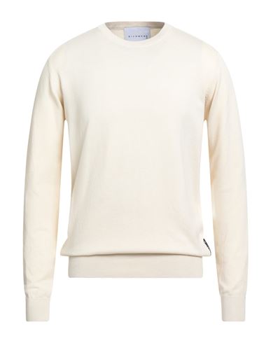 Richmond X Man Sweater Ivory Size Xxl Viscose, Nylon
