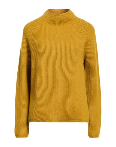 Rollkragenpullover Damen Senf S Damen