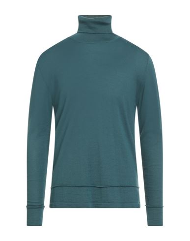 Messagerie Patrizio Piscaglia Man Turtleneck Deep Teal Size 44 Wool, Acrylic