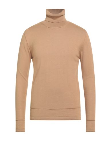 Messagerie Patrizio Piscaglia Man Turtleneck Beige Size 44 Wool, Acrylic
