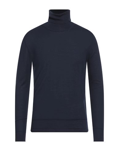 Messagerie Patrizio Piscaglia Man Turtleneck Navy Size 44 Wool, Acrylic