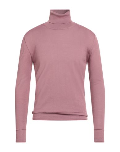 Messagerie Patrizio Piscaglia Man Turtleneck Antique Rose Size 42 Wool, Acrylic