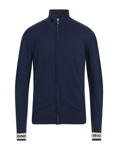 Richmond X Man Cardigan Navy Size M Viscose, Polyester, Nylon