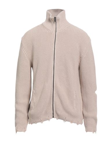 A Paper Kid Man Cardigan Beige Size Xl Organic Cotton, Merino Wool In Neutral