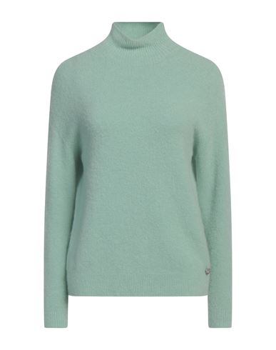 Kartika Knit Woman Turtleneck Light Green Size L Polyamide, Acrylic, Alpaca Wool, Wool, Elastane