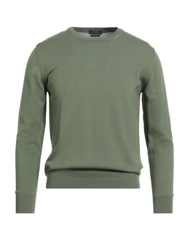 Ballantyne Man Sweater Sage Green Size 46 Cotton