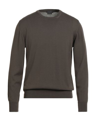 Ballantyne Man Sweater Khaki Size 44 Cotton