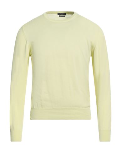 Ballantyne Man Sweater Lime Green Size 42 Cotton