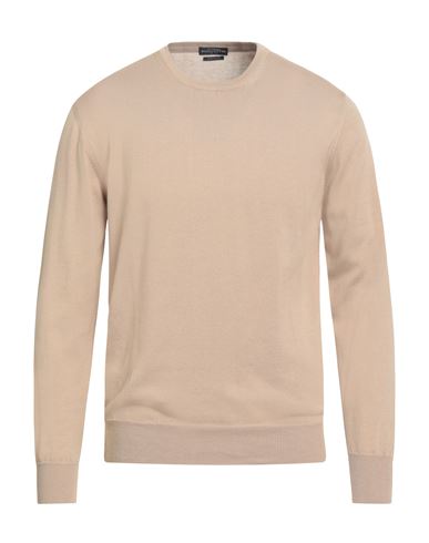 Ballantyne Man Sweater Sand Size 46 Cotton
