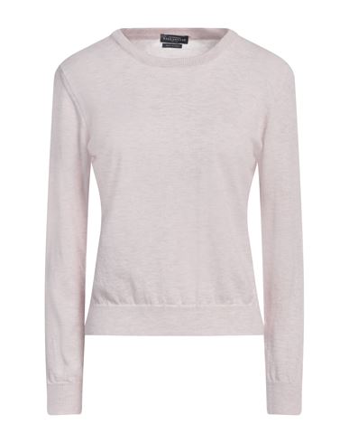 Ballantyne Woman Sweater Light Pink Size 10 Cotton, Cashmere