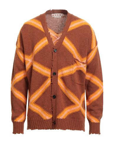Strickjacke Herren Braun 44 Herren