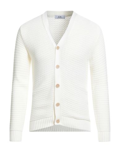 Eredi Del Duca Man Cardigan Cream Size Xxl Wool, Acrylic
