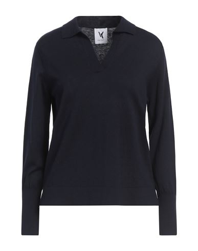 Van Kukil Woman Sweater Midnight Blue Size S Cashmere