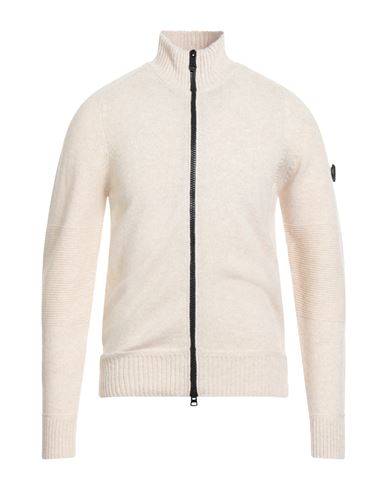 Peuterey Man Cardigan Beige Size 3xl Wool, Polyamide