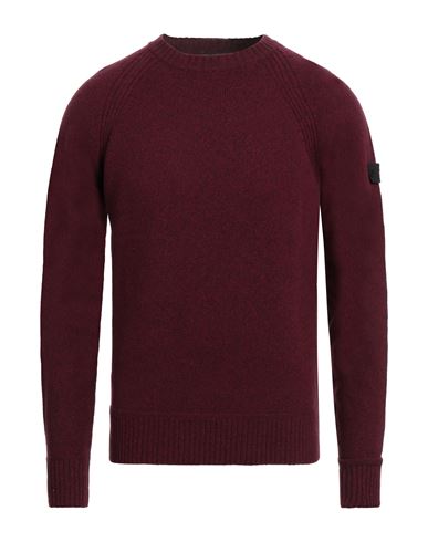 Peuterey Man Sweater Burgundy Size 3xl Wool, Polyamide