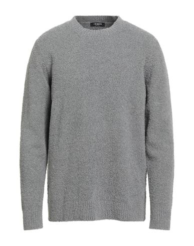 +39 Masq Man Sweater Grey Size 44 Cotton, Polyamide, Elastane