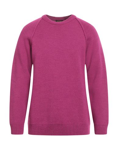 Officina 36 Man Sweater Mauve Size L Acrylic, Wool In Pink