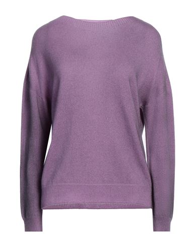 Arovescio Woman Sweater Lilac Size 10 Cashmere