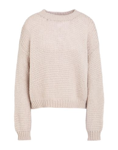 Roberto Collina Woman Sweater Beige Size M Baby Alpaca Wool, Nylon, Wool