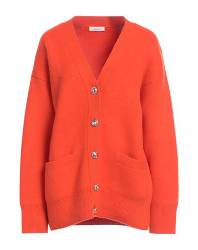 Rabanne Woman Cardigan Red Size S Virgin Wool