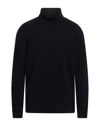 Re Branded Re_branded Man Turtleneck Midnight Blue Size Xxl Cashmere, Polyamide