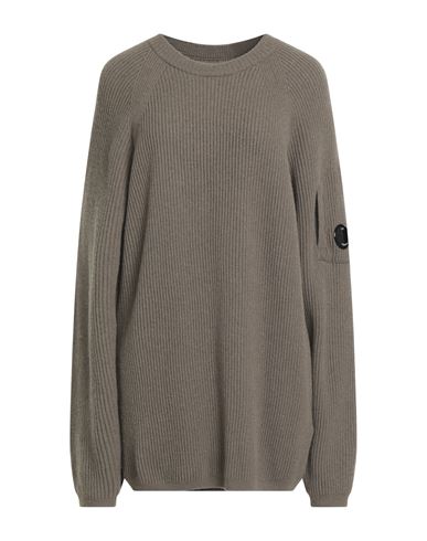 C.p. Company C. P. Company Woman Sweater Military Green Size Xxl Wool, Polyamide In Green