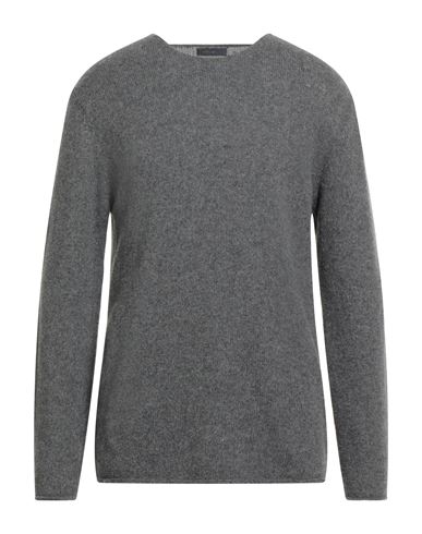 Daniele Fiesoli Man Sweater Grey Size Xxxl Baby Alpaca Wool, Merino Wool