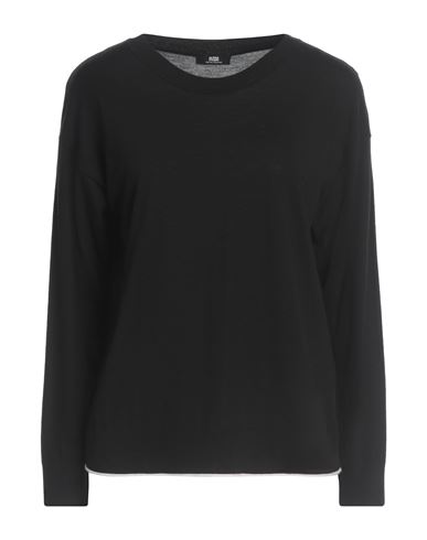 Alpha Studio The Fine Essentials Woman Sweater Black Size 10 Merino Wool