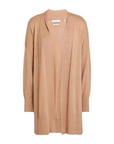 Markup Woman Cardigan Camel Size L Viscose, Nylon