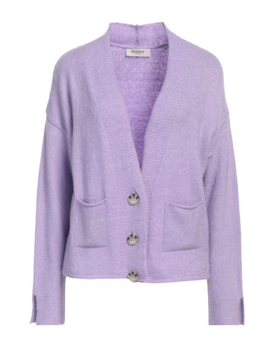 Markup Woman Cardigan Lilac Size L Acrylic, Polyester, Elastane