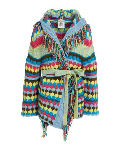 Semicouture Woman Cardigan Light Blue Size S Wool, Polyamide, Polyester, Alpaca Wool