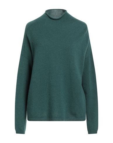 Roberto Collina Woman Turtleneck Dark Green Size M Cashmere