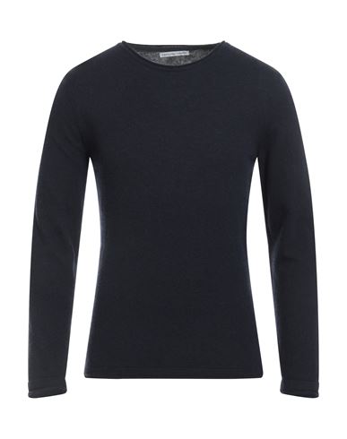 Grey Daniele Alessandrini Man Sweater Midnight Blue Size 42 Wool, Polyamide, Viscose, Cashmere In Blue