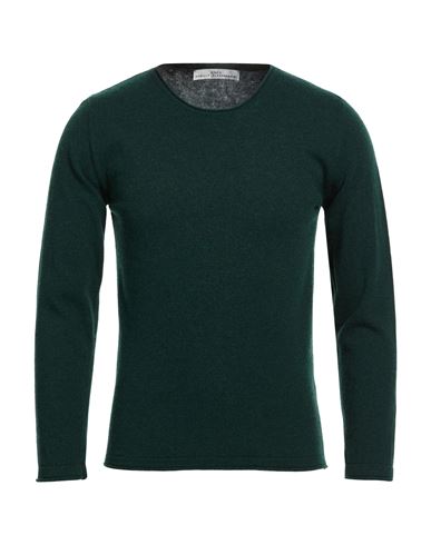 Grey Daniele Alessandrini Man Sweater Dark Green Size 38 Wool, Polyamide, Viscose, Cashmere