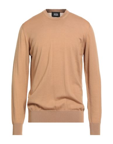 La Martina Man Sweater Marigold Size Xxl Acrylic, Alpaca Wool, Polyamide, Wool In Neutral