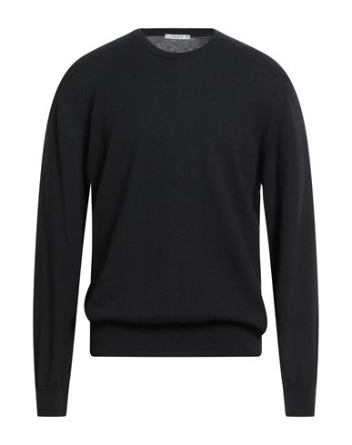Kangra Cashmere Kangra Man Sweater Midnight Blue Size 48 Wool In Blue