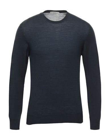 Mauro Ottaviani Man Sweater Navy Size 48 Merino Wool In Blue